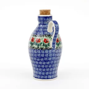 Butelka na olej B85 0,5l <br> 1916 Czerwone kwiatuszki